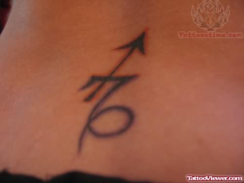 Capricorn  Zodiac Tattoo Symbol