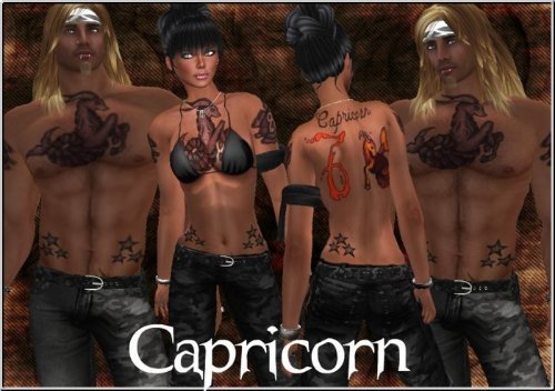 Capricorn Tattoos Designs For Men And Women