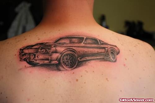 Car Tattoo Design On Back