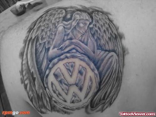Volkswagen Angel  Car Tattoo