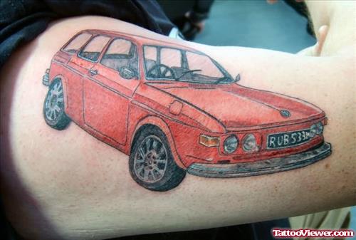 Car Tattoo For Muscles