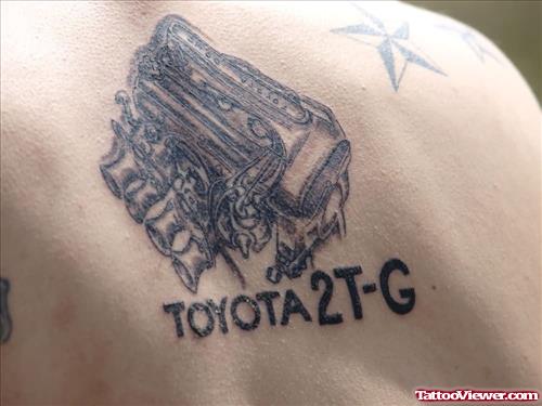 Toyota Car Tattoo