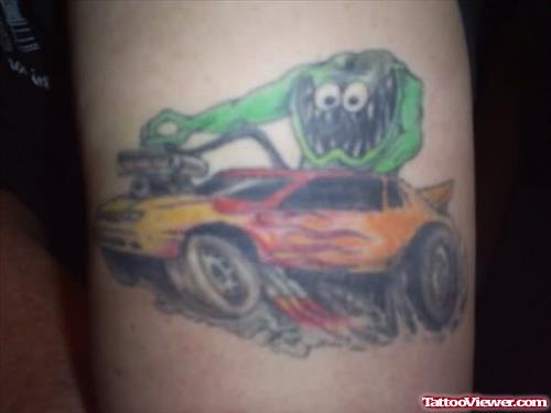 Cool Car Tattoo