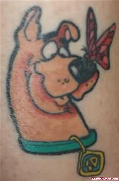 Scooby Doo - Cartoon Tattoo