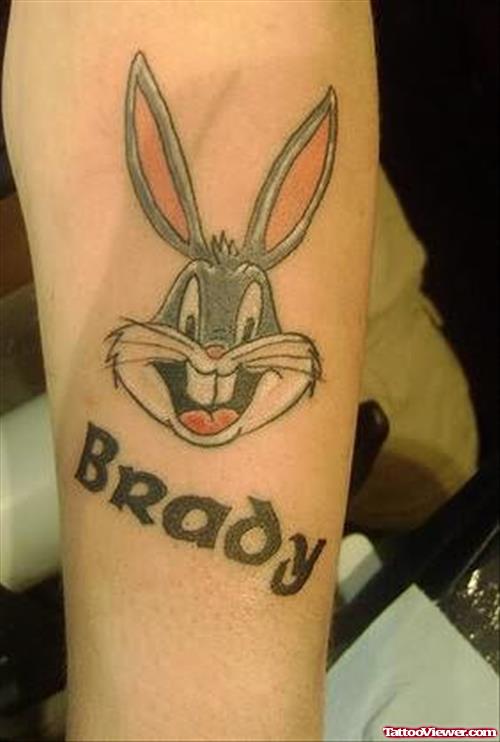 Brady Cartoon Tattoo