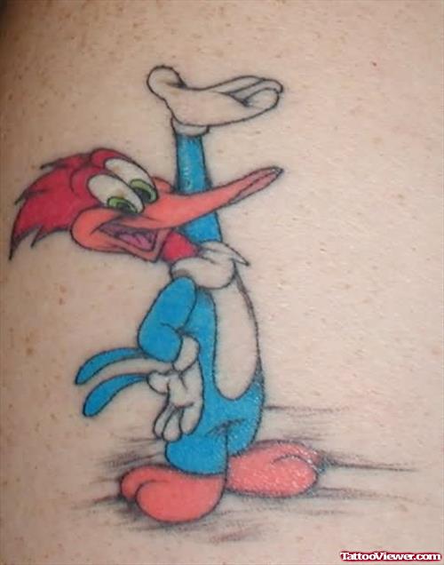 Donald Cartoon Tattoo