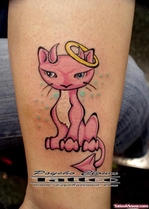 Cat Tattoos In Different Styles And Designs