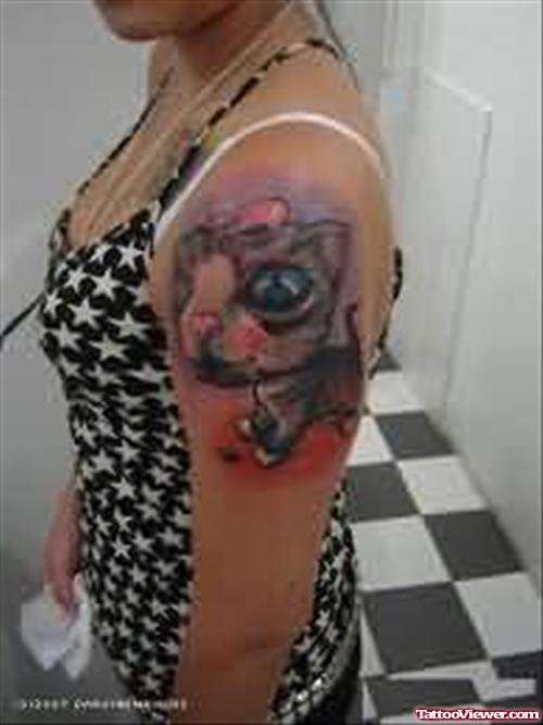Kitty Cat Style Tattoos For Women