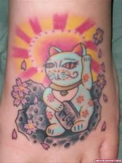 Different Cat Tattoo