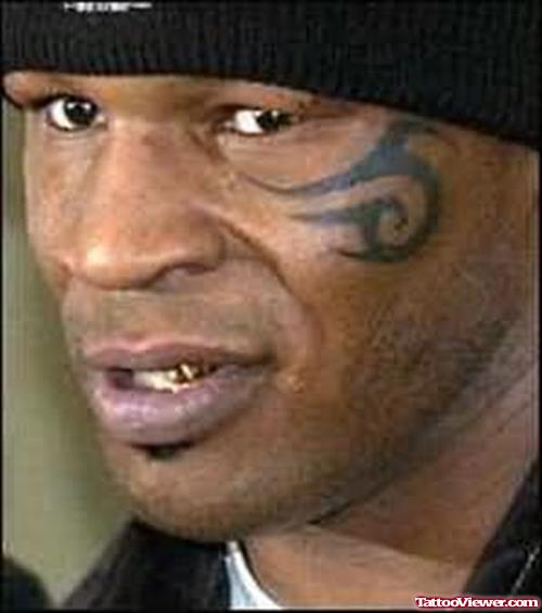 Celebrity Tattoo Design On Face