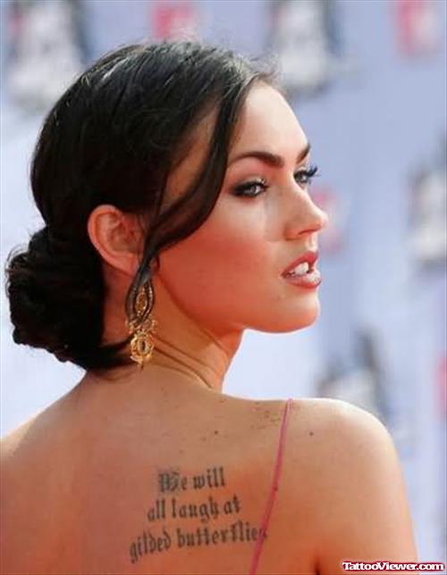Celebrity Tattoo Designs
