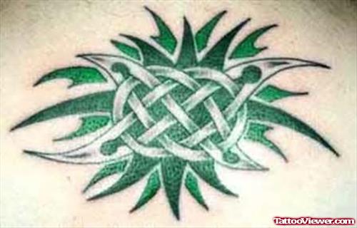 Beautiful Colourfull Celtic Tattoo