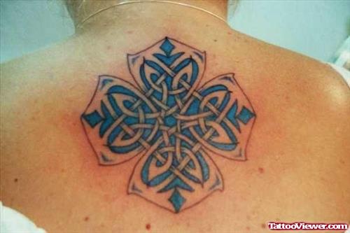 Celtic Design Tattoo For Back