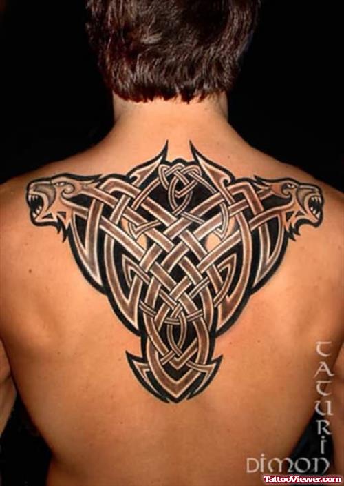Celtic Lion Design Tattoo