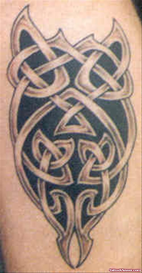 New Celtic Tattoo Design On Bicep