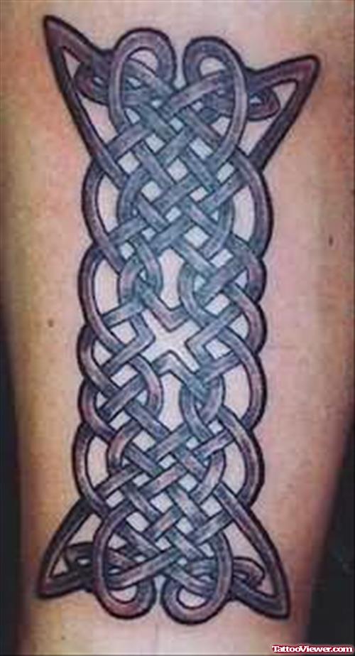 Trendy Celtic Tattoo On Arm
