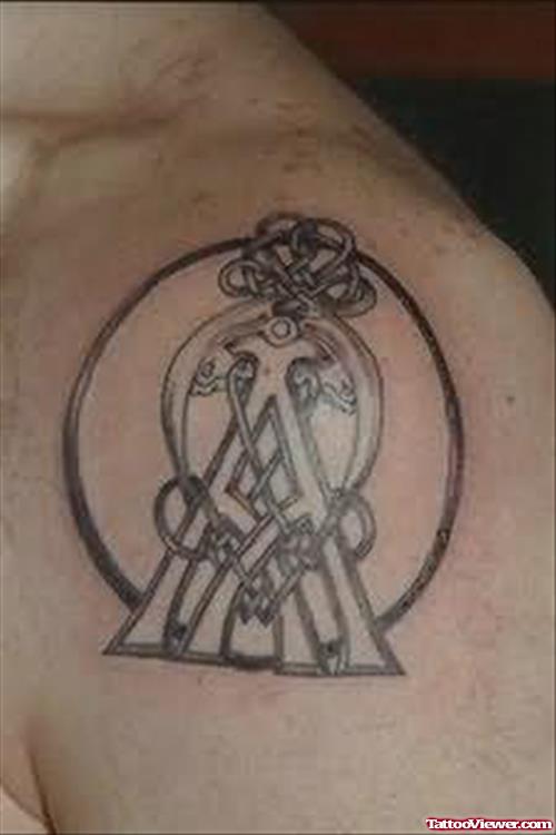 Celtic Terrific Tattoo On Shoulder