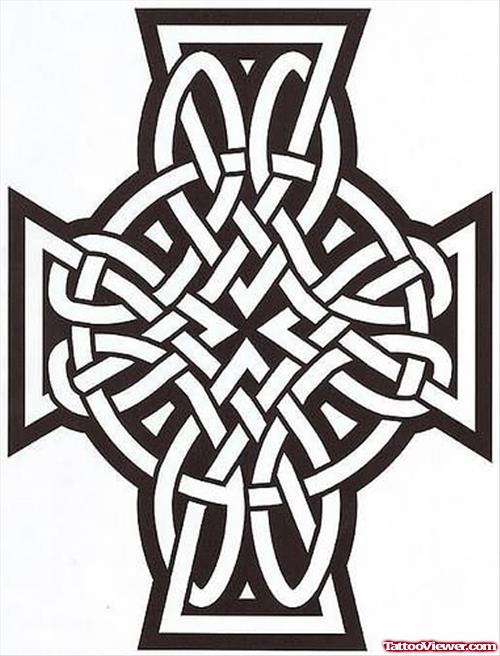 Celtic Modern Tattoo Design