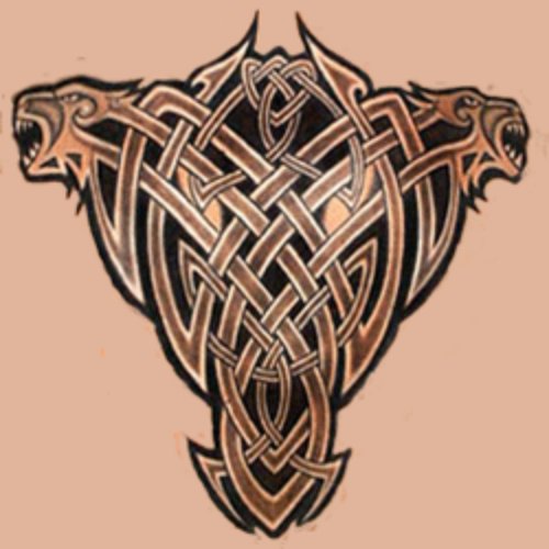 Celtic Warrior Tattoos Design