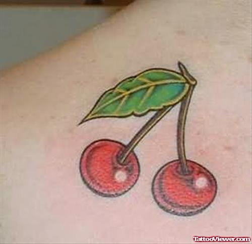 Wonderful Cherry Tattoo