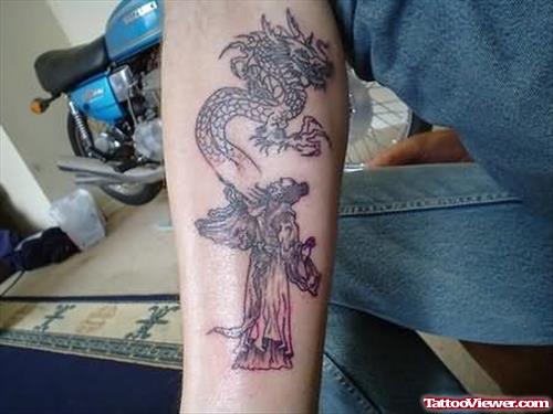 Mind Blowing Dragon Chinese Tattoo