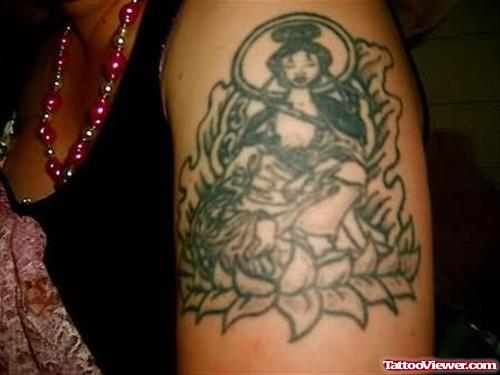 A Chinese Godess Tattoo