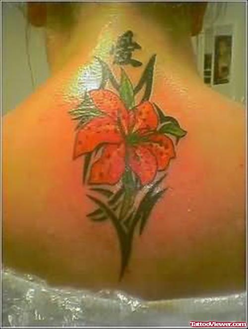 Flower Chinese Tattoo
