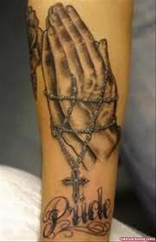 Pride Christian Tattoo