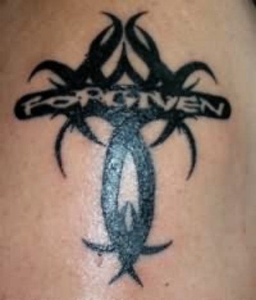 Forgiven Christian Tattoo