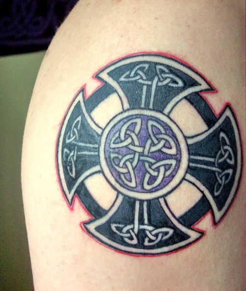 Celtic Cross Christian Tattoo