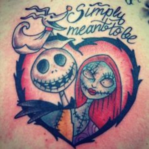 Simple Means To Be – Nightmare Christmas Tattoo