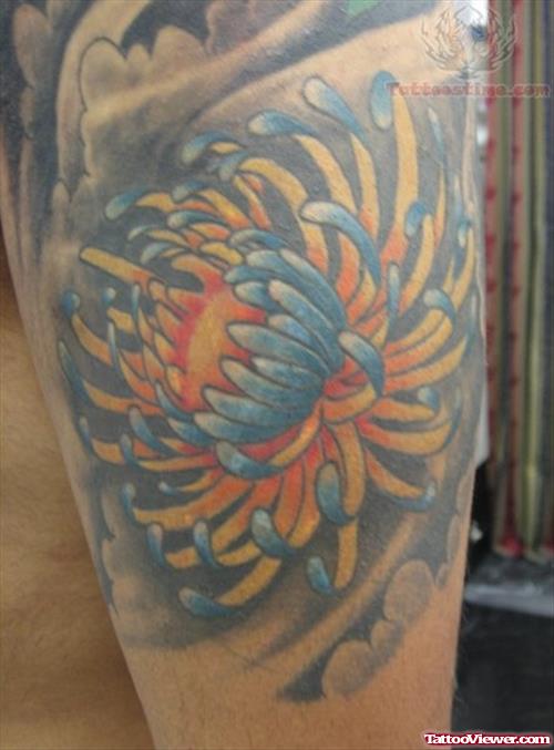Chrysanthemum Tattoo Image