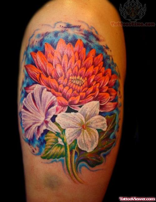 Chrysanthemum Amazing Tattoo