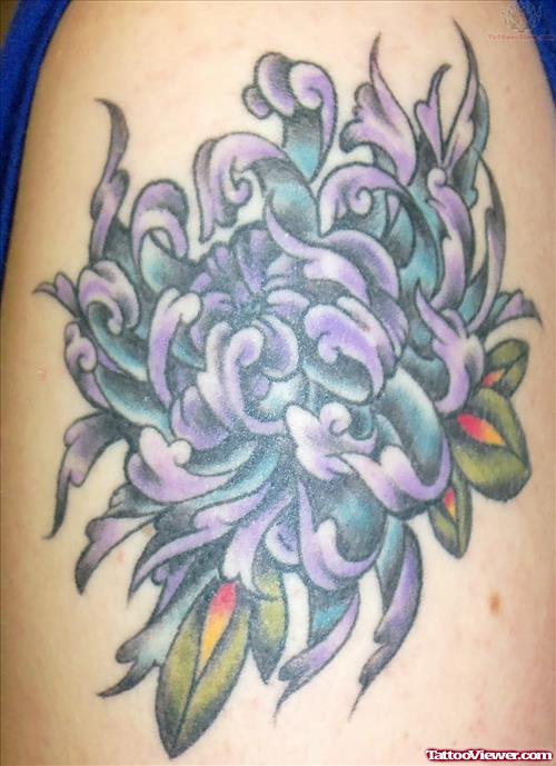 New Chrysanthemum Tattoo
