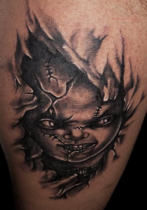 Chucky The Child Play Tattoo