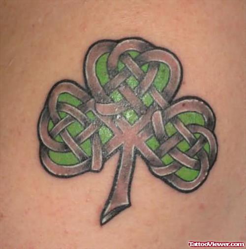 Clover  Celtic Tattoo Design