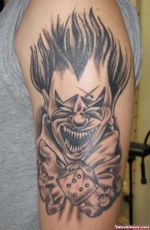 Evil Clown Gift Tattoo
