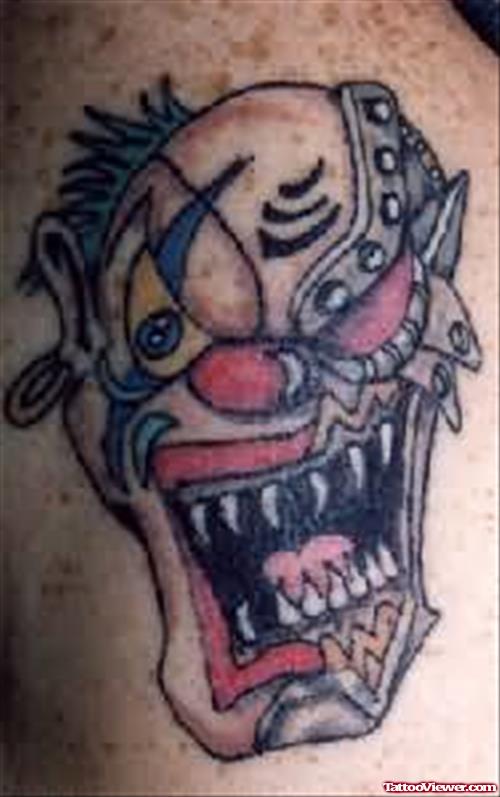 Danger Clown Tattoo