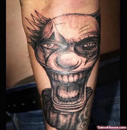 Clown Tattoo Design For Men