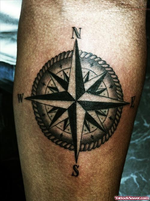 Nautical Compass Tattoo