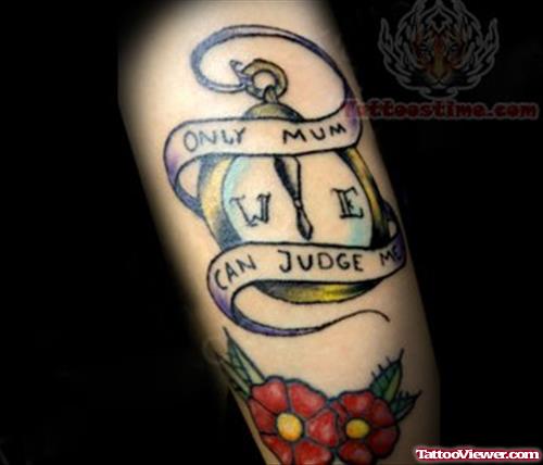 Only Mum Can Judge - Compass Tattoo