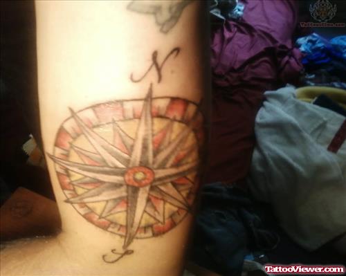 New Compass Tattoo