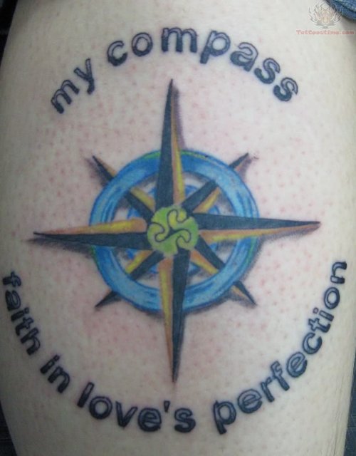 Perfect Compass Tattoo
