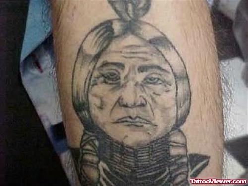 Native American Tattoos For Leg