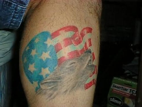 Native American Flag Tattoo