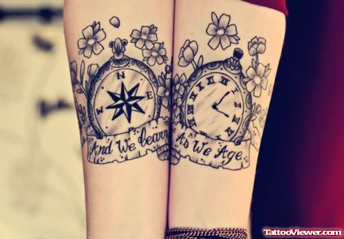 Watch Couple Tattoo On Arm