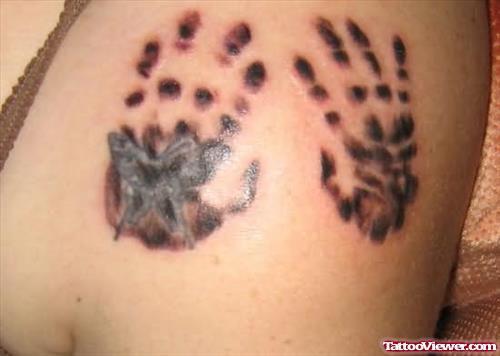Couple Hands Tattoo