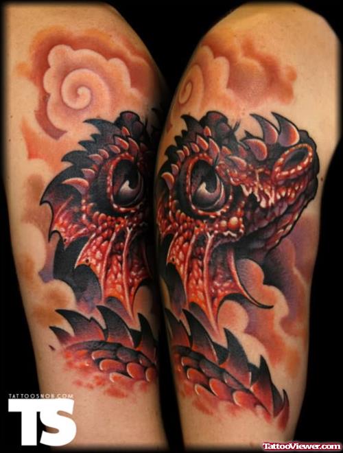 Couple Animal Eye Tattoo