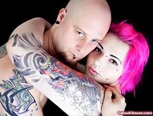 Love Couples Tattoo
