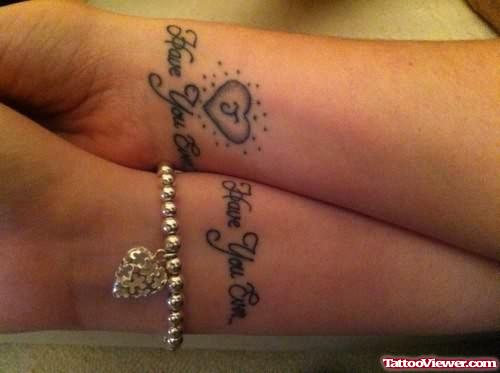 Couple Love Hope Tattoo